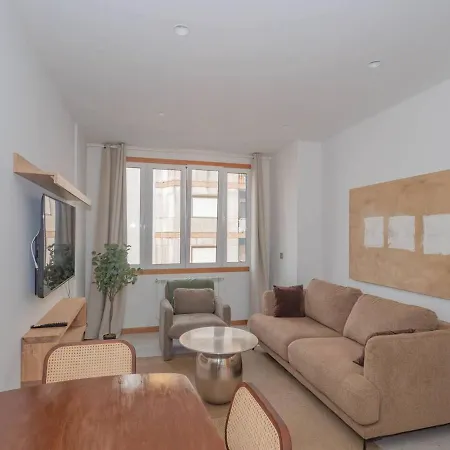 Apartment E2, 2 Bedrooms, Terrace, Downtown Vigo